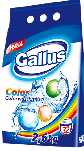 Gallus цветной стиральный порошок
