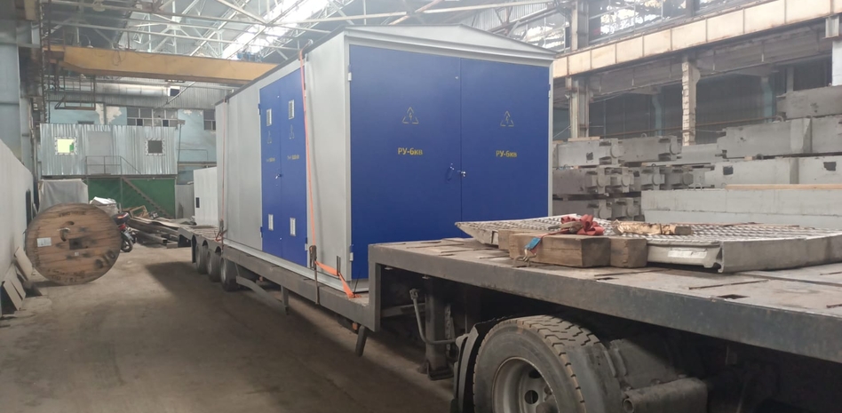 Перевозки тралом негабарита