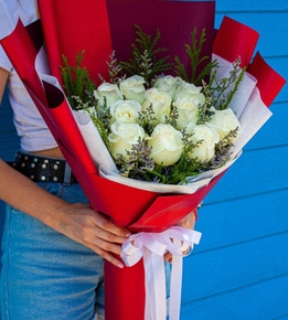 Букет "Снежная страсть"