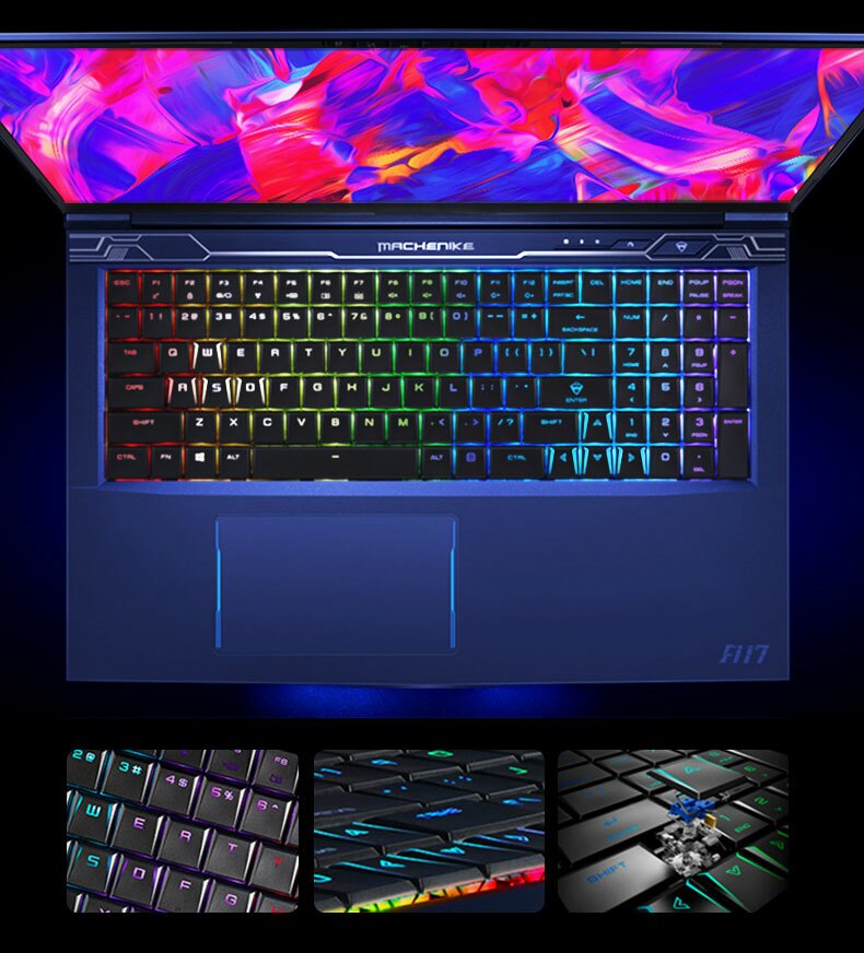 RGB клавиатура с зональной подсветкой