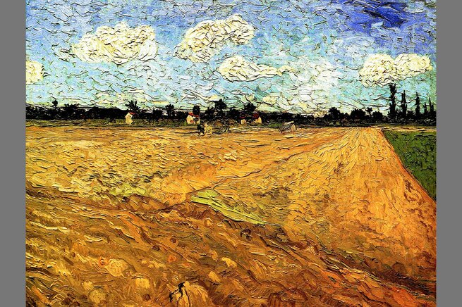 Ван Гог, Вспаханное поле