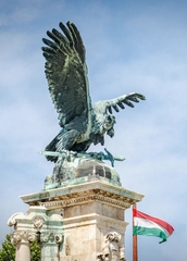 Статуя Турула в Будапеште